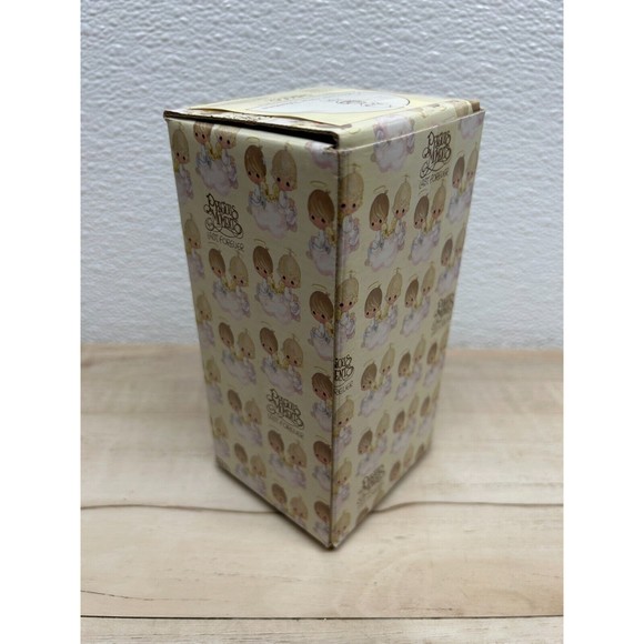 1981 Enesco Precious Moments God Is Love Dear Valentine Porcelain Figurine - Picture 12 of 12